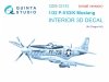 Quinta Studio QDS-32143 P-51D/K Mustang 3D-Printed coloured Interior on decal paper (Dragon) (Small version) 1/32